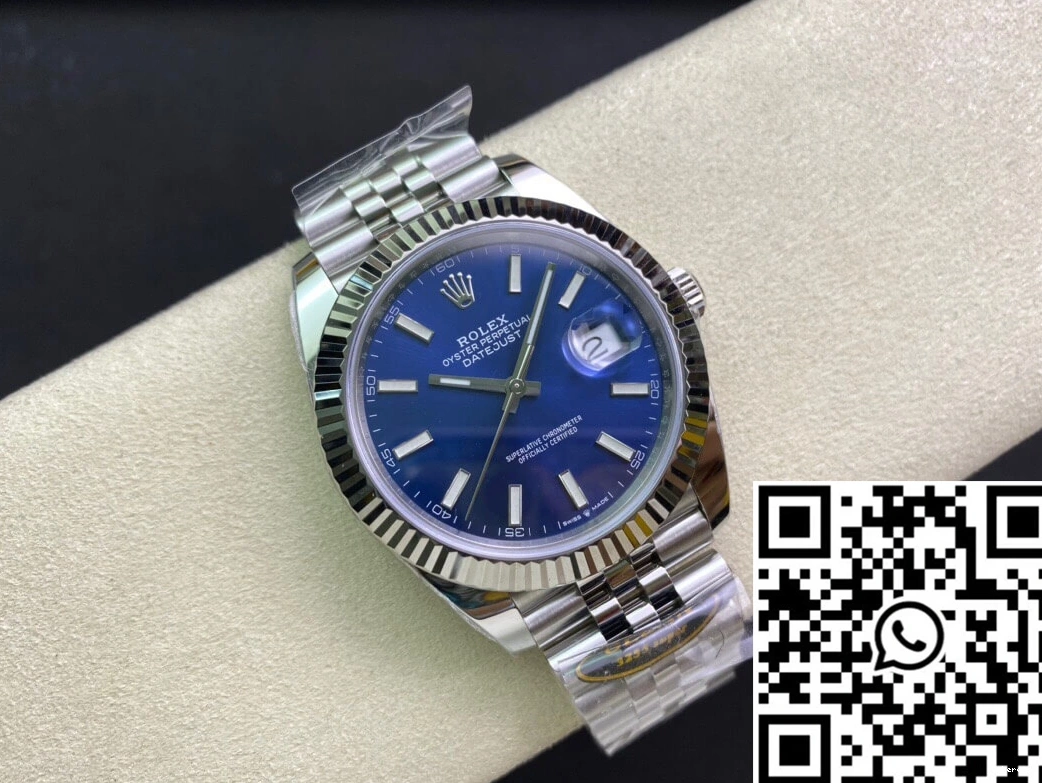 Dial 790 Modern Clean Factory M126334-0002 Rolex Datejust Blue 0817